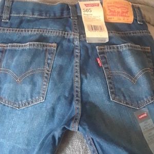 LEVI'S 505 JEANS Boys Size 14